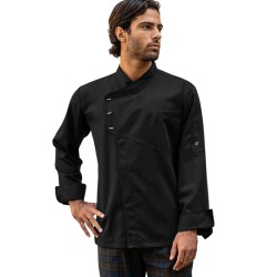 Giacca cuoco nera emanuel