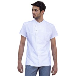 Giacca cuoco bianca manica corta | Abbigliamento cucina | Rausa