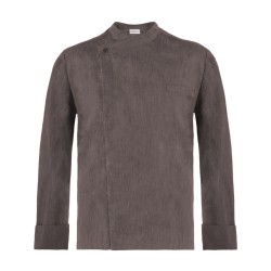 Giacca cuoco tortora manica lunga johnny Giblors  in Giacca cuoco