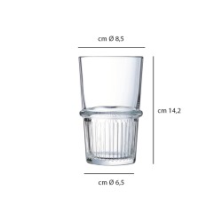 Bicchiere impilabile New York Arcoroc cl. 47   in Bicchieri