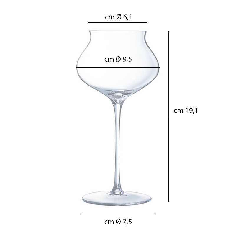 Calice Macaron Fascination cl. 30   in Bicchieri