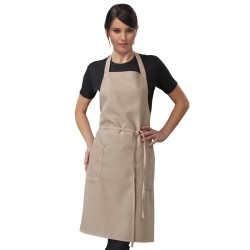 Grembiule unisex pettorina beige | Abbigliamento | Rausa srl