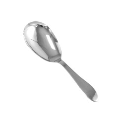 Cucchiaione riso in acciaio acciaio inox | Posate da tavola | Rausa