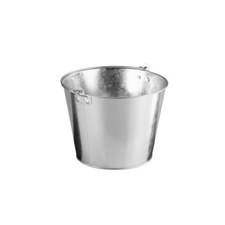 Secchiello vintage portabottiglie zincato 23,5 | Secchielli | Rausa srl