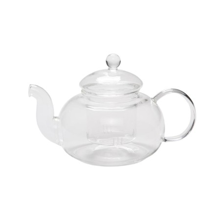 Teiera in vetro temparato trasparente 600 ml | Rausa srl