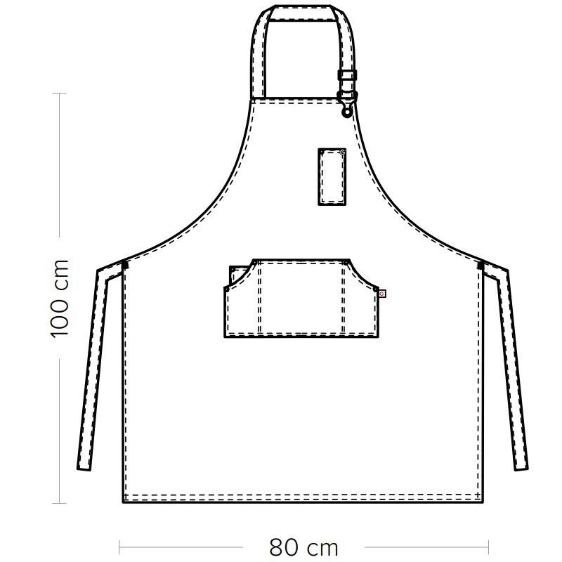 Grembiule da lavoro scozzese douglas Giblors  in Grembiuli da sala