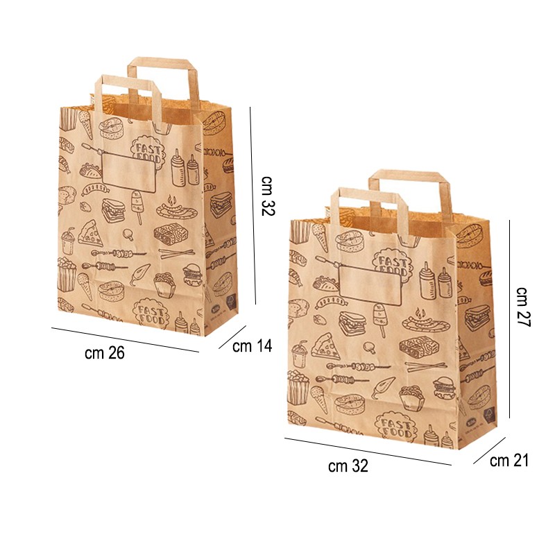 Busta shopper in carta fantasia Leone decorazioni  in Monouso