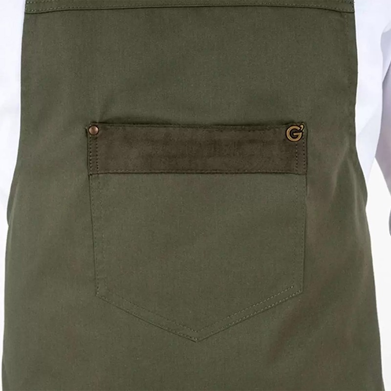 Grembiule da lavoro verde militare ryan Giblors  in Grembiuli da sala