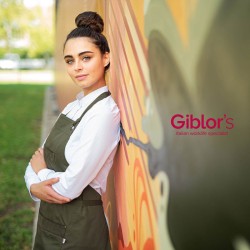 Grembiule da lavoro verde militare ryan Giblors  in Grembiuli da sala