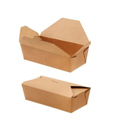 Contenitore in carta da asporto cm 19,5x9x6h | Monouso | Rausa