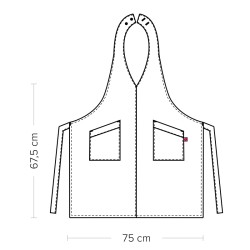 Grembiule da lavoro grigio senna Giblors  in Grembiuli da sala