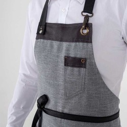 Grembiule da lavoro grigio tropez Giblors  in Grembiuli da sala