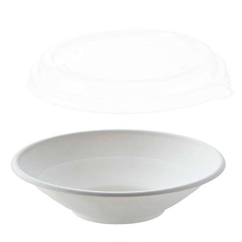 Piatto fondo in polpa di cellulosa Leone decorazioni  in Piatti monouso biodegradabili