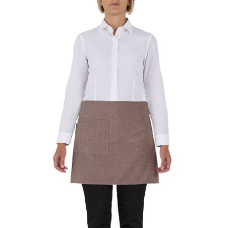 Grembiule corto unisex marrone napoli | Abbigliamento | Rausa srl