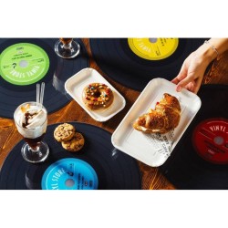 Vassoio bignè melamina Leone decorazioni  in Porcellane