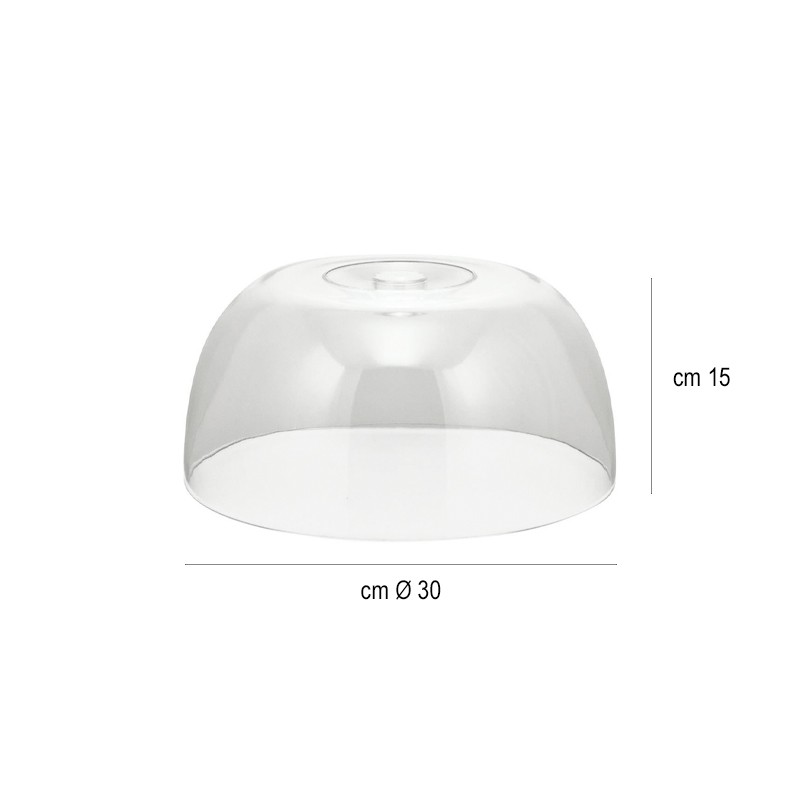 Coperchio per torta trasparente Ilsa  in Buffet