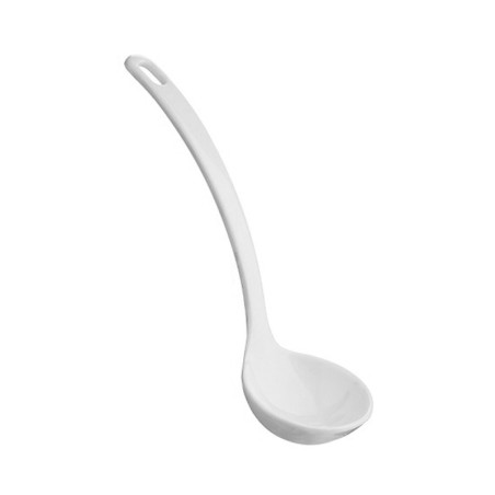 Mestolo in melamina bianco | Posate da tavola | Rausa srl