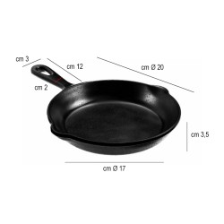 Padellino melamina a un manico Leone decorazioni  in Porcellane