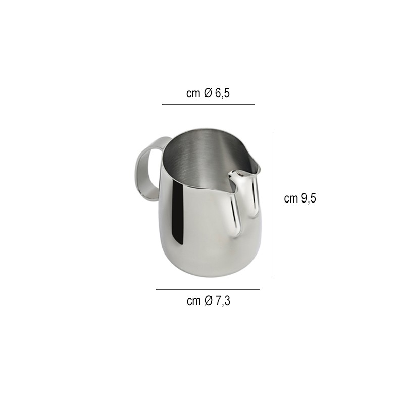 Lattiera 2 becchi latte art split Ilsa  in Bar