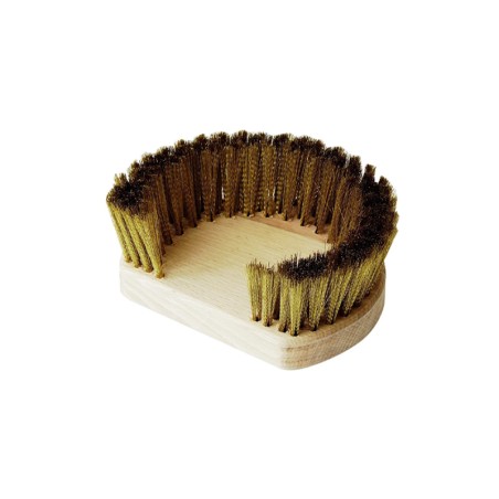 Ricambio spazzolone tondo ottone | Pale pizza, palettini e spazzole