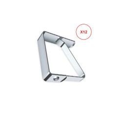 Fermatovaglie acciaio alto