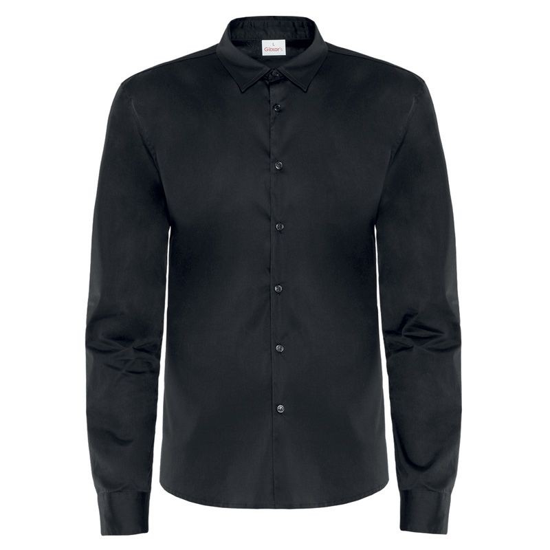 Camicia uomo nera Peter Giblors  in Camicie cameriere