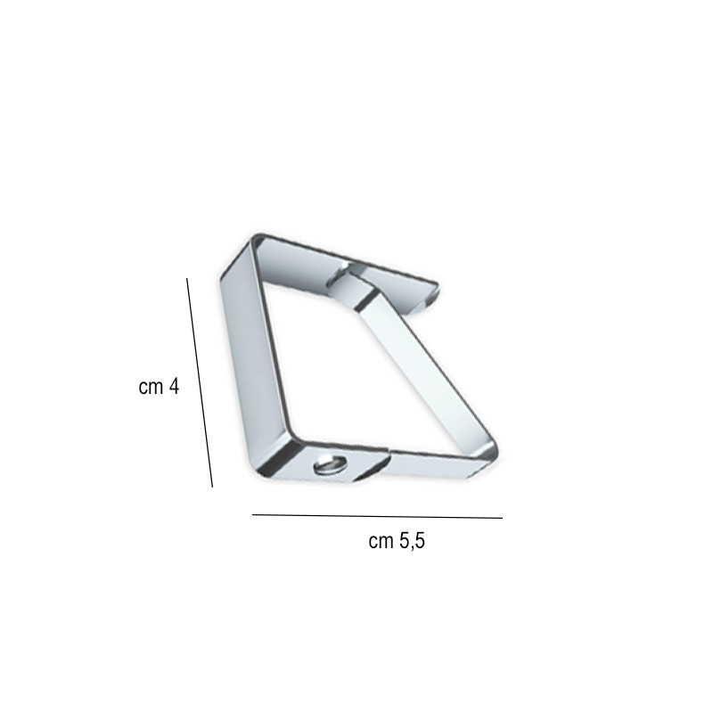 Fermatovaglia acciaio classic   in Tavola