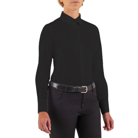 Camicia donna nera lela | Abbigliamento Camicie | Rausa srl
