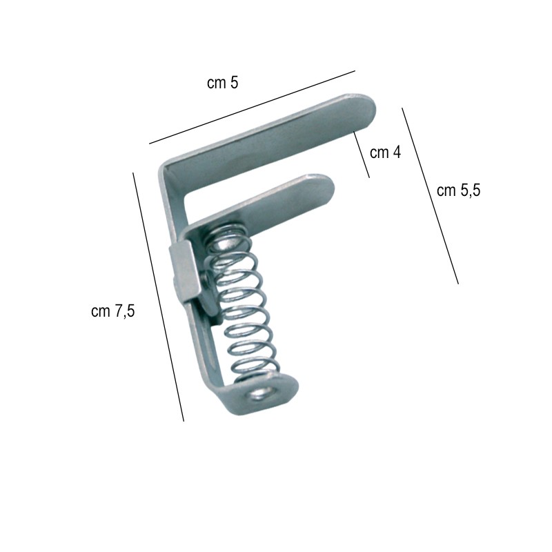 Fermatovaglie con molla   in Tavola