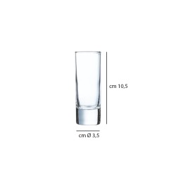 Bicchiere vetro Islande   in Bicchieri