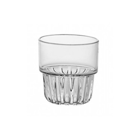 Bicchiere SAN infrangibile impilabile | Bicchieri plastica rigida riutilizzabili | Rausa srl