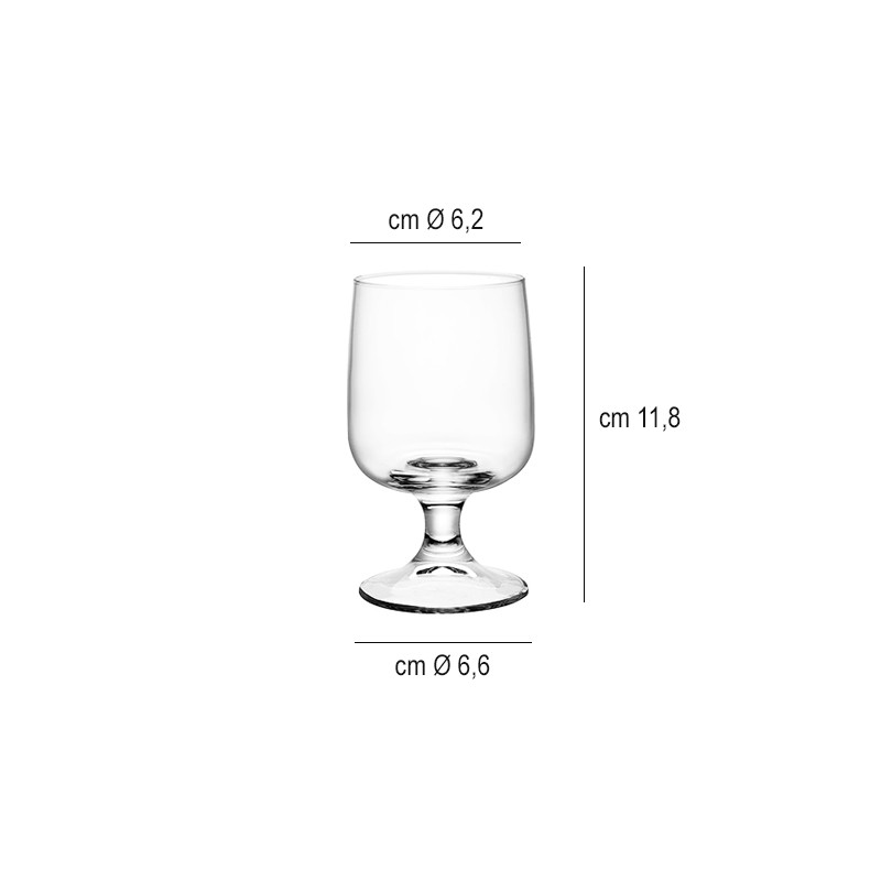 Calice vetro executive   in Bicchieri