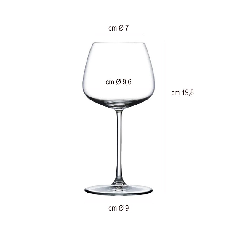 Calice mirage cc 425   in Calici vino rosso
