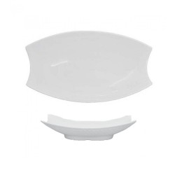 Vassoio buffet melamina bianco | Alzate per buffet e vassoi per alimenti | Rausa srl