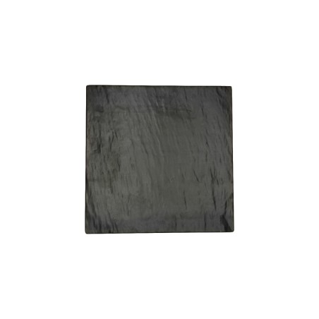 Vassoio melamina quadrato finta ardesia | vassoi per buffet | Rausa