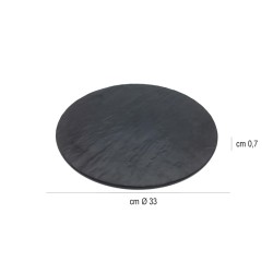 Piatto melamina effetto ardesia   in Buffet