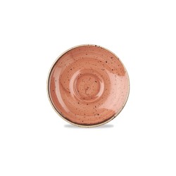 Piattino caffè stonecast terracotta churchill | Tazze e teiere | Rausa