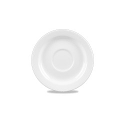 piattino caffè profile in porcellana bianca | Tazze e teiere | Rausa srl
