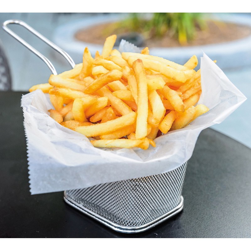 Mini cestino fritture quadrato Ilsa  in Porcellane