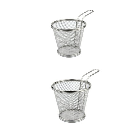 Mini cestino fritture tondo | Vassoi e taglieri professionali | Rausa srl