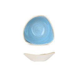 Churchill Stonecast Cornflower blue Ciotola triangolare | Rausa srl