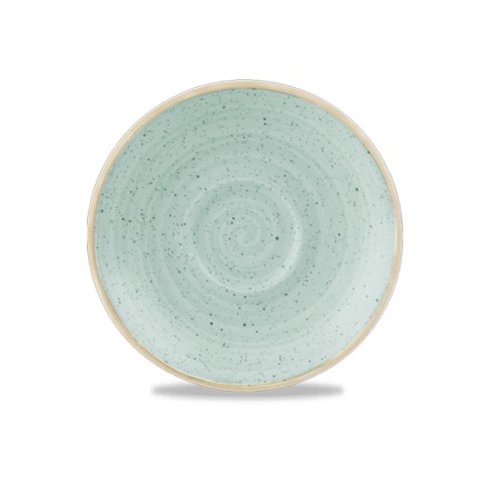 Piattino cappuccino stonecast verde acqua | Tazze e teiere | Rausa