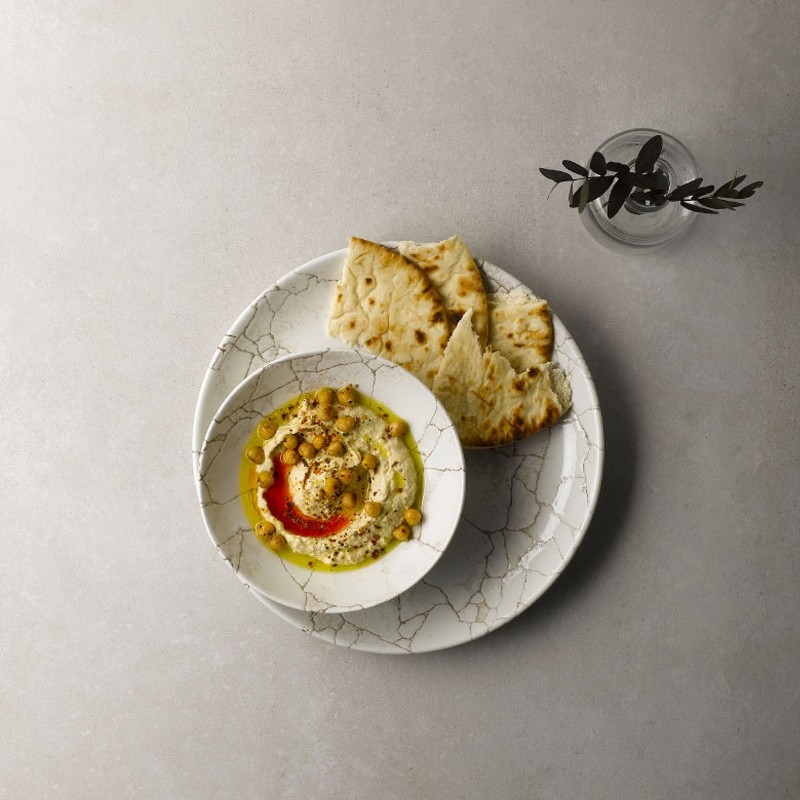 Churchill piatto fondo studio prints kintsugi agate grey Churchill Porcellana  in Linee