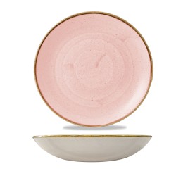 Piatto fondo churchill stonecast petal pink | Piatti da ristorante