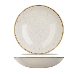 Piatto fondo churchill stonecast barley white | Piatti da ristorante