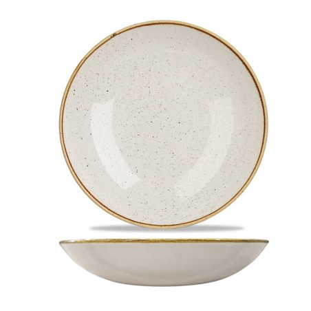 Piatto fondo churchill stonecast barley white | Piatti da ristorante