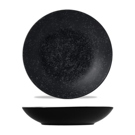 Churchill piatto fondo caldera ash nero | Piatti da ristorante | Rausa