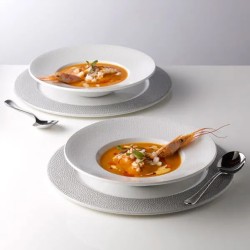 Piatto dessert churchill isla grey Churchill Porcellana  in Linee