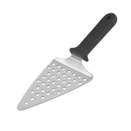 Paletta pizza triangolare forata 31,5 cm in acciaio | Spatole | Rausa
