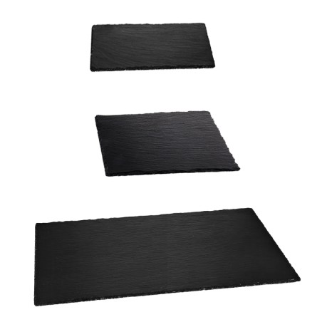 piatto rettangolare ardesia | vassoi e taglieri professionali | rausa srl